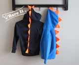 Dinosaur Spike Hoodie - Bare It Designs Ltd.